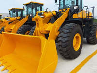 L55-B5 5.5T Wheel Front End Loader, Mesin Pemuat Konstruksi dengan Sertifikat CE untuk Proyek Kota.