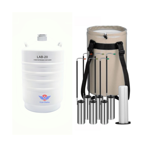 Conteneur d'azote liquide de laboratoire LAB-6 6L de cylindre N2 à basse température à faible évaporation à vendre - Product Image 4