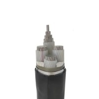 Cable Eléctrico de Alimentación VV-0.6/1kv 5X10 5*16mm2 VV22 VV32 de 2-4 Núcleos con Conductor de Cobre y Aislamiento de PVC