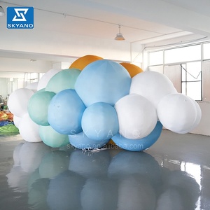 Ballon gonflable coloré nuage d'art bulle sculpture gonflable de nuage d'art décoration gonflable - Product Image 1