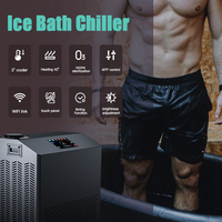 Bain froid portable avec refroidisseur d'eau à ozone 1/2hp 3/4hp 1hp 2hp