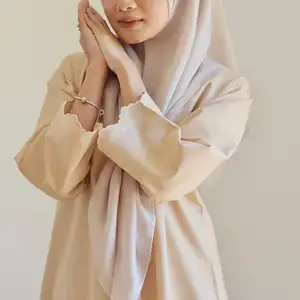 Personnalisé Malaisie Dernier Musulman 2 Pièces <span class=keywords><strong>Baju</strong></span> <span class=keywords><strong>Kurung</strong></span> Borong Malaisie - Product Image 1
