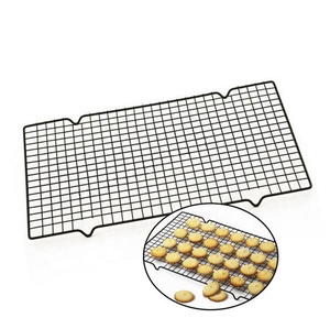 Rejilla para Galletas de Alambre Grueso de 16*10 Pulgadas, Apta para Microondas, para Hornear, Cocinar, Asar y Grillar, Venta al Por Mayor - Product Image 1