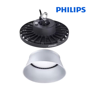 Lampes LED UFO pour entrepôt <span class=keywords><strong>Philips</strong></span> avec capteur de mouvement, dimmables, IP65, <span class=keywords><strong>garantie</strong></span> 5 ans, 150W 200W - Product Image 5