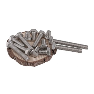 Vis hexagonales en acier inoxydable 304 Faraway M3 M4 M5 entièrement filetées DIN933 A2-70 Classe 10.9 12.9 résistantes à la corrosion pour usage en construction - Product Image 1