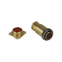 Connecteur circulaire ultra-compact pour PC avec fiche (type Pin/B) et prise (type Socket/P) en stock