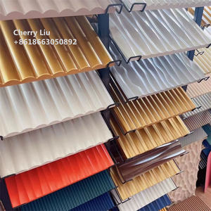 Décoration panneaux muraux en bois massif sculptés planches de pin mur en bois de pin revêtement de panneaux de bois de charpente - Product Image 4