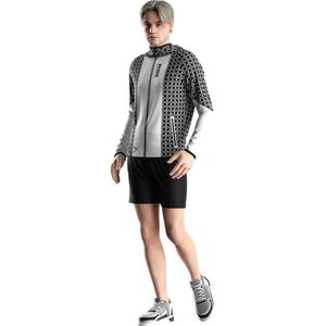 Survêtement de sport pour homme avec fermeture éclair intégrale, sublimation, pour activités de plein air, par le fabricant Wrestling, veste à capuche noire zippée - Product Image 5