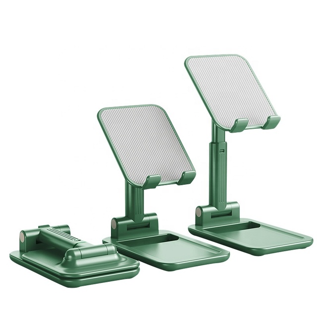 Custom New Design Adjustable Cell Phone Stand Flexible Desktop Phone Holder Foldable Tablet Stand