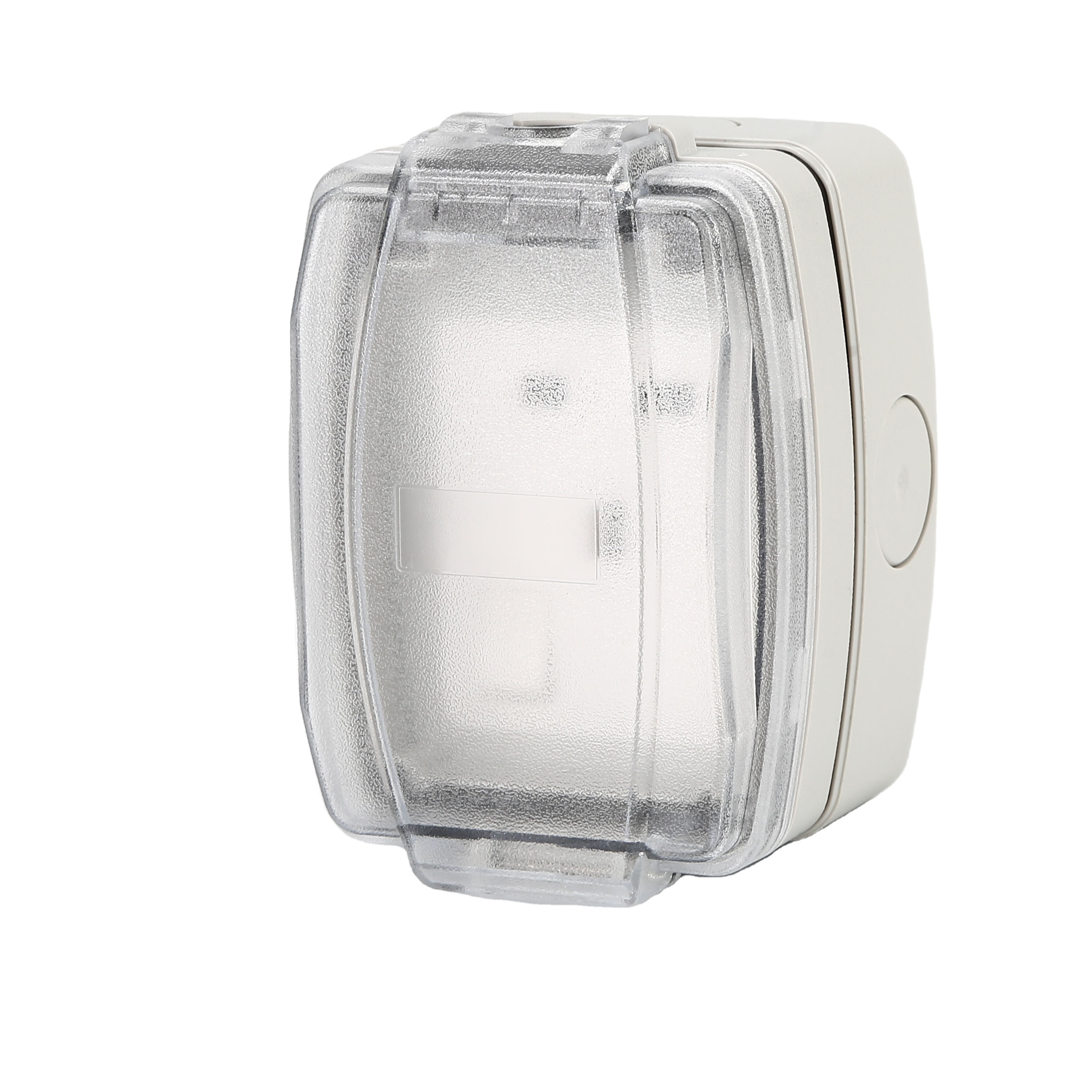 IP66 Электрический европейские 13A переключатель розетка розетки Обложка прозрачная водонепроницаемая обувь великобританская настенная розетка переключатель HT-TC318T