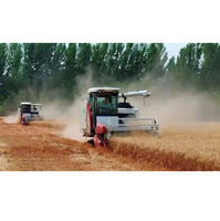 Moissonneuse-batteuse agricole XR730 à chenilles avant et arrière pour une récolte efficace du blé, du riz et du maïs