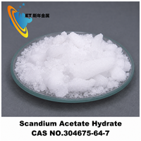 Hydrate d'acétate de scandium Sc(C2H3O2)3·4H2O 99,99 % haute pureté pour catalyseurs, oxydes composites et céramiques électroniques