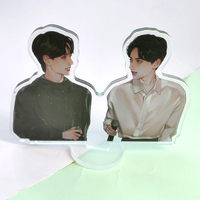 Produsen Penjual Terlaris Gantungan Kunci Akrilik Plastik Anime Lucu Kpop Penggaris Washi Stand