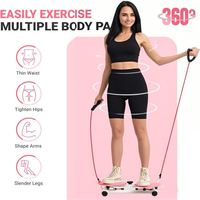Appareil de torsion de la taille unisexe en acier inoxydable pour usage domestique, équipement d'exercice pour le renforcement musculaire, les sports et le divertissement