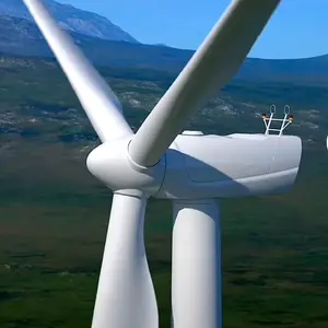 Generator angin turbin angin, sistem pengontrol Cerdas Energi Terbarukan 100kW 200kW 300kW 500kW 700kW untuk pertanian