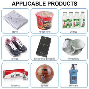 Wallepac Bs260 Perfume Túnel de calor máquina de embalaje retráctil Pof película de plástico pequeña máquina de embalaje retráctil Horizontal para botella - Product Image 5