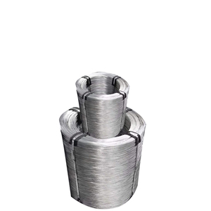 Fil étiré à surface lisse Fil d'acier galvanisé à haute résistance galvanisé à chaud revêtu de <span class=keywords><strong>zinc</strong></span> non allié Gi - Product Image 1