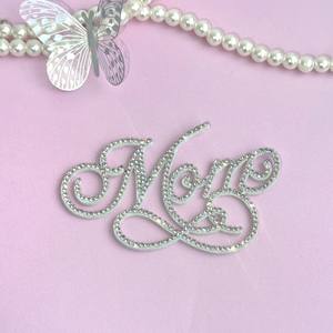 Haute qualité bonne fête des mères perles reine gâteau décoration fête fournitures pour joyeux anniversaire reine décoration de gâteau - Product Image 5