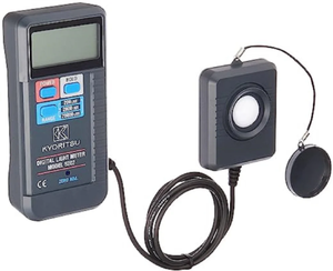 KYORITSU LIGHT METER MODEL 5202 Luxmètre numérique avec capteur de réception de lumière séparé et mesureur Garantie 1 an - Product Image 2