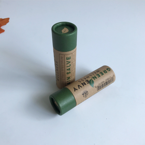 หลอดกระดาษคราฟท์พิมพ์ลายตามสั่ง บรรจุภัณฑ์กระดาษรีไซเคิลได้สำหรับเครื่องสำอาง ลิปสติก และผลิตภัณฑ์ระงับกลิ่นกาย - Product Image 6
