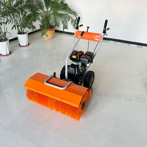 آلة تنظيف الطرق الشتوية تعمل بالبنزين مع فرشاة دوارة لكنس الثلوج - Product Image 1