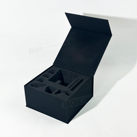Boîte Rigide Magnétique en Papier Personnalisée de Luxe pour Équipements de Beauté Cosmétiques et Dispositifs Médicaux Professionnels et à Domicile