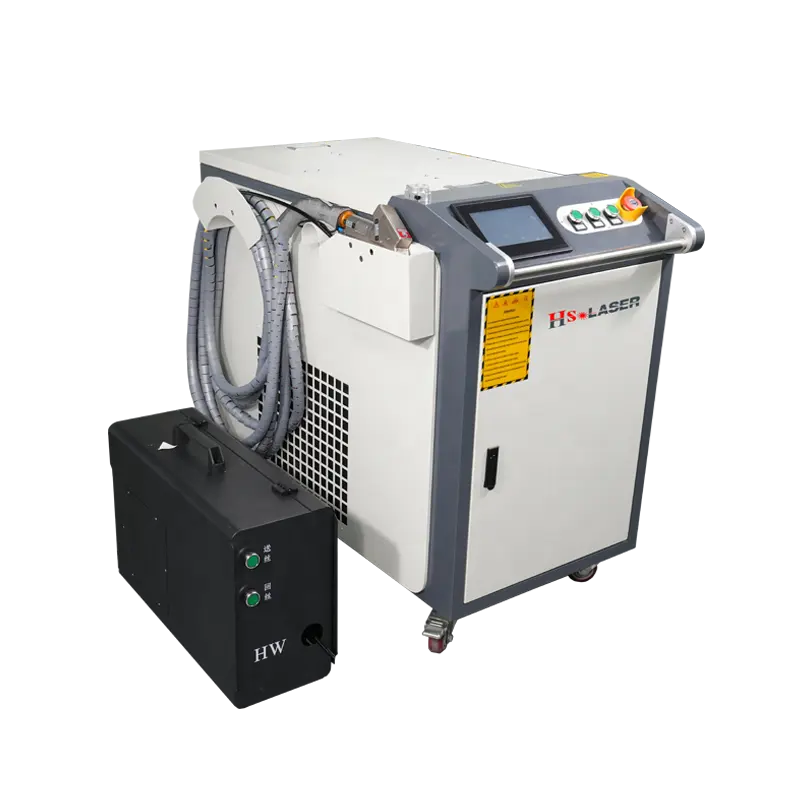 Mesin Las Laser Serat Genggam 2000W Pendingin Air Portabel Terus-menerus