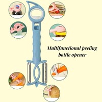 7 en 1 2024 nouveaux ustensiles de cuisine multifonctionnels Gadget éplucheur de fruits et légumes ouvre-bouteille de bière accessoires pour la maison