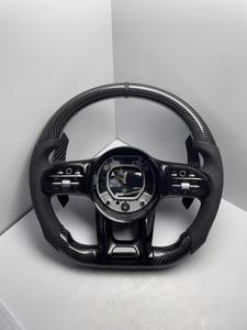 Volant en fibre de carbone forgé pour <span class=keywords><strong>Mercedes</strong></span> <span class=keywords><strong>Benz</strong></span> <span class=keywords><strong>Amg</strong></span> Classe <span class=keywords><strong>E</strong></span> W212 W213 Cla C117 <span class=keywords><strong>250</strong></span> 200 C118 Clk W209 Classe <span class=keywords><strong>A</strong></span> W177 A200 - Product Image 5