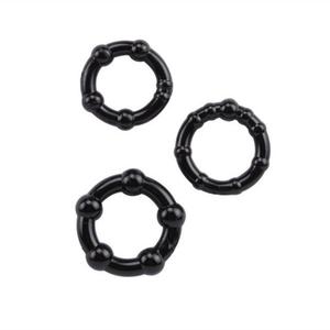 Anello per Pene in Silicone, Anello Ritardante per Eiaculazione, Giocattolo Sessuale per Uomini, Masturbazione, Erezione Più Forte - Product Image 1