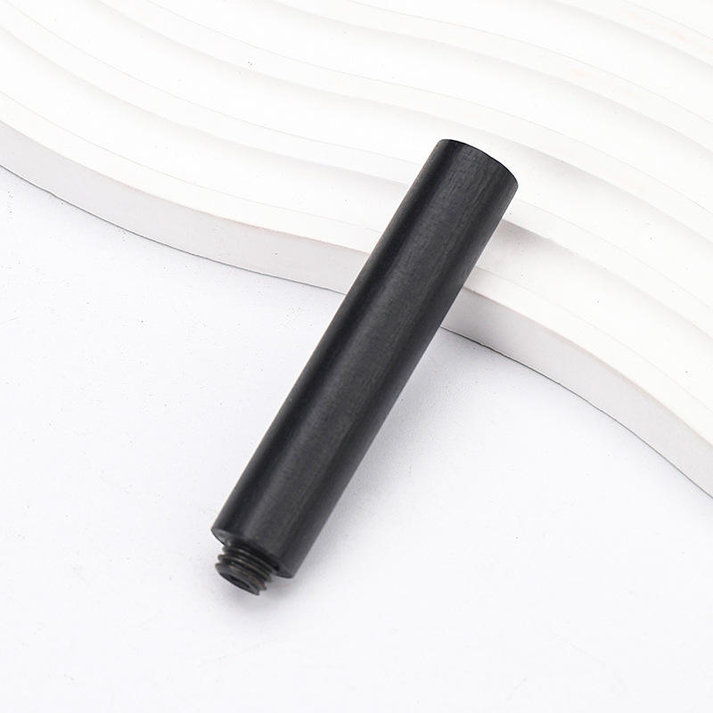 Mini poignée cylindrique noire