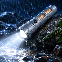 Linterna LED XINYIN de Alta Potencia, Alto Lumen, Pantalla Digital de Energía, Recargable por USB-C, con Zoom, Táctica, para Camping al Aire Libre