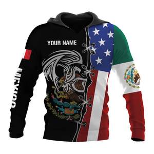 Sudadera con Capucha Personalizada de Fábrica de Alta Calidad para Estados Unidos, México, Guatemala, Puerto Rico, Honduras, El Salvador, Nicaragua - Product Image 1