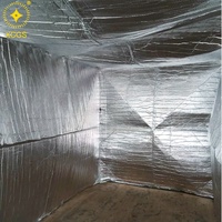 Revêtement de conteneur durable Protection contre les radiations réfléchissantes Surface Isolation respirante imperméable Matériaux d'isolation thermique de 20 pieds