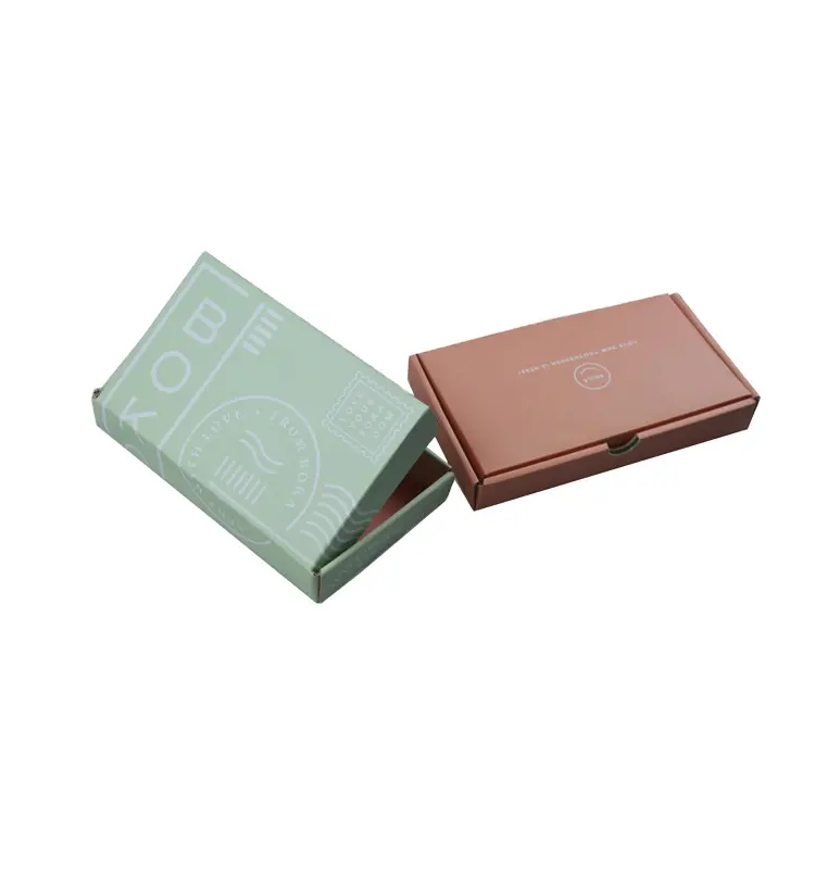 Caja de lápices de labios ondulados de 3 capas, paquete plano, personalizado, gran oferta