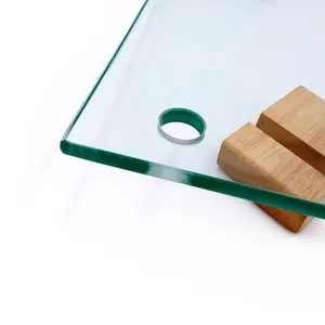 热销透明透明安全钢化钢化玻璃燃气灶餐桌