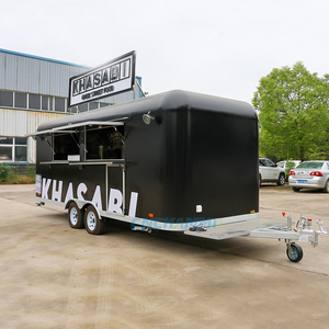 Chammp Kebab BBQ Food Trailers : Camions de restauration mobiles entièrement équipés, cuisine itinérante, frites, burgers, pizzas, avec friteuse. - Product Image 4