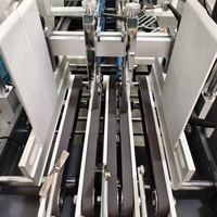 Machine à plier et à coller automatique Mini 3m pour la fabrication de boîtes alimentaires, cosmétiques et pharmaceutiques