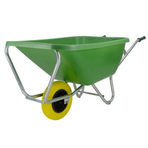 Большой объем, пластиковая 160 литровая полиэтиленовая тачка, <span class=keywords><strong>2</strong></span> колеса, идеально подходит для скошенной травы, конюшни для лошадей Kruiwagen Altrad Fort - Product Image 3