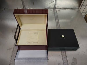 Elegante <span class=keywords><strong>Caja</strong></span> Roja para Relojes, Apta para Relojes Mecánicos Automáticos <span class=keywords><strong>de</strong></span> Marca y Otras Marcas - Product Image 5