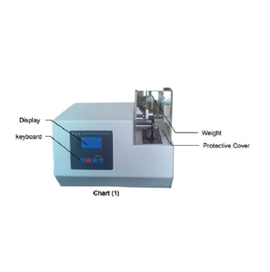 Laboratuvar ekipmanları DTQ-5 düşük hız hassas metalografik numune makinesi metalografik kesici - Product Image 3