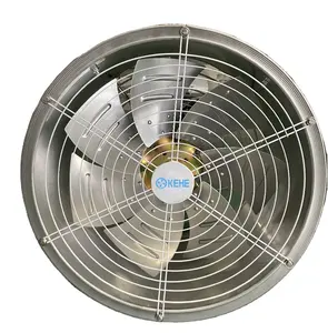 Yüksek kalite 400 500 600 mm sera zinciri asılı tip hava sirkülasyonu fan hava soğutma için