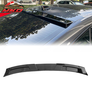 Convient pour Honda Accord 11e génération 2023-2026, style IKON, becquet de toit noir brillant - Product Image 1