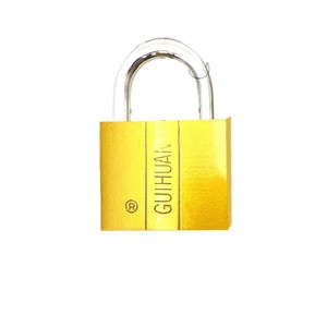 Candado Guihuan de 50 mm, Cuerpo Rectangular de Hierro, Cerradura para Puerta de Tienda - Product Image 2