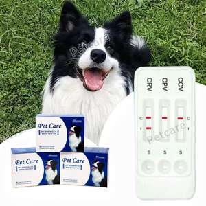 Precio bajo sin MOQ canino veterinario animal uso mascota medicina rápida Ehrlichia/Anaplasma/Leishmania/Heartworm Combo Test - Product Image 1