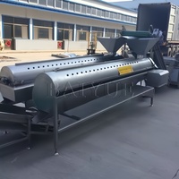 Machine à peler les pattes de canard et les griffes de poulet, équipement horizontal pour enlever la peau jaune des pattes de poulet