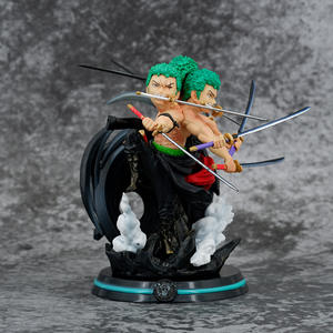 หุ่น PVC อะนิเมะญี่ปุ่นขนาด12.5ซม. รูปตัวการ์ตูนจากเรื่อง oronoa Zoro ขนาดเล็กสำหรับตกแต่งรูปปั้นอนิเมชั่น - Product Image 4