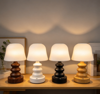 Lampe de table rétro en forme de gourde, rechargeable par USB, à commande tactile, lampe de chevet pour la maison, l'hôtel, la décoration, lampe de bureau