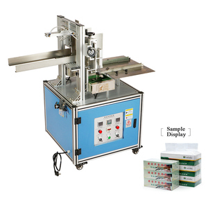 Máquina de boxeo automática, encoladora de fusión en caliente, carpeta de cartón, encoladora semiautomática, pequeña