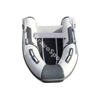(CE) Chine PVC 11 pieds Bateau pneumatique à fond rigide en aluminium pour la pêche